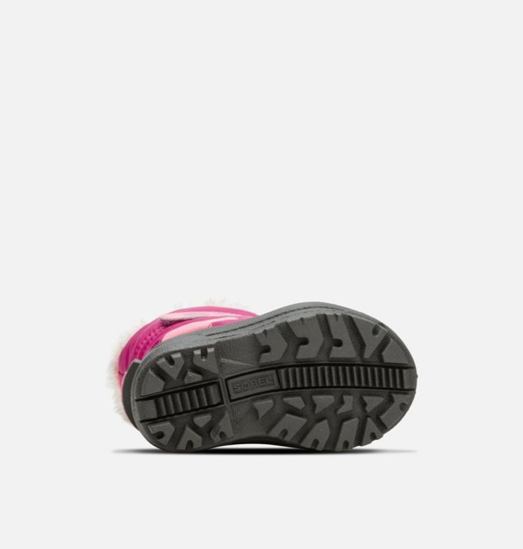 Kids Snow Boots Pink/Black - Sorel Toddler Commander™ - 385267-JAU